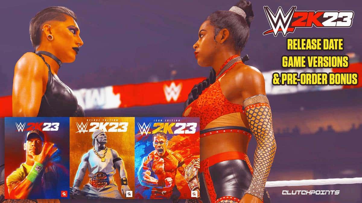 WWE 2K23 Release Date, Game Versions, Pre-Order Bonus, Details