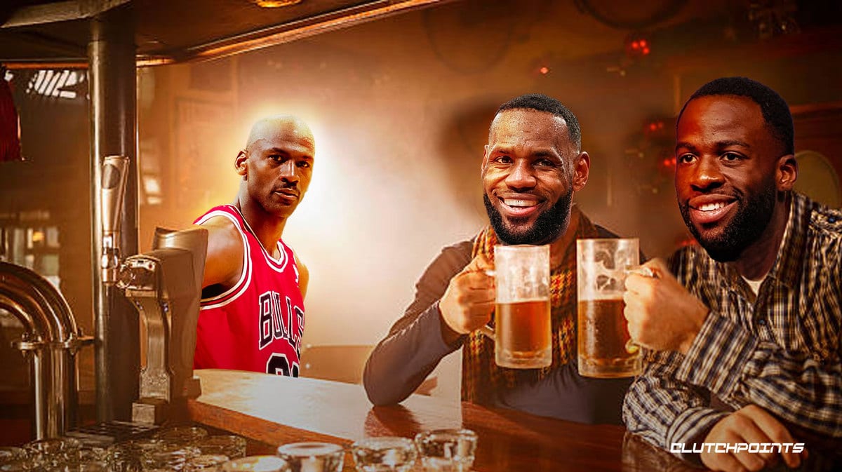 Draymond Green, LeBron James, Michael Jordan