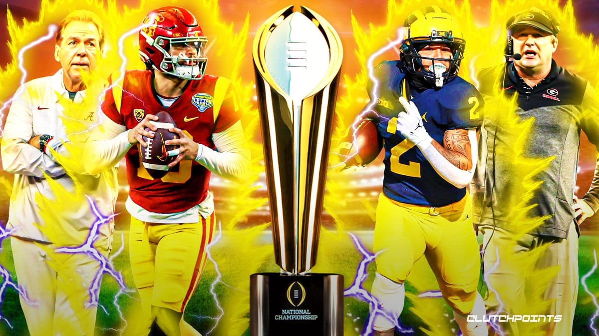 College Football Playoff, College Football Playoff rankings, College Football Playoff predictions, Georgia football, Alabama football, USC football, Michigan football