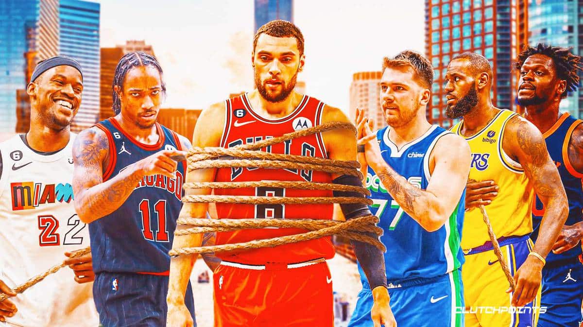 Zach LaVine, Bulls, trade, DeMar DeRozan, Luka Doncic, LeBron James, Jimmy Butler, Julius Randle