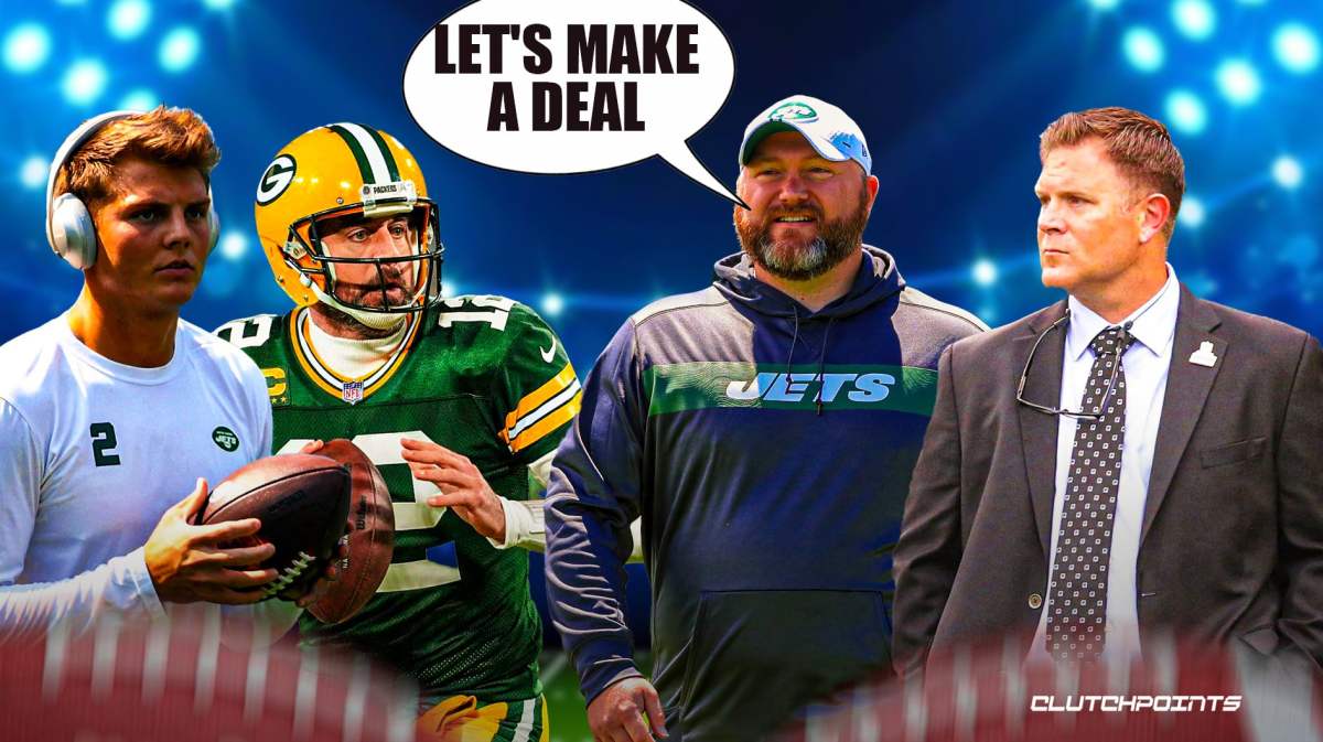 Aaron Rodgers, Jets, Zach Wilson, Joe Douglas, Brian Gutekunst