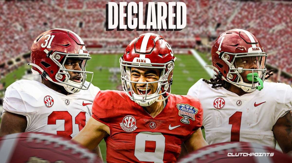 Bryce Young, Will Anderson Jr., Jahmyr Gibbs, Alabama Football
