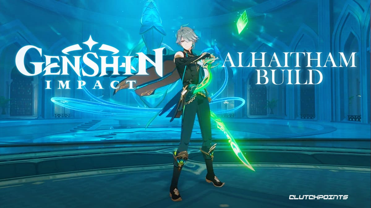 alhaitham, alhaitham genshin, alhaitham best build, alhaitham artifacts, alhaitham weapon