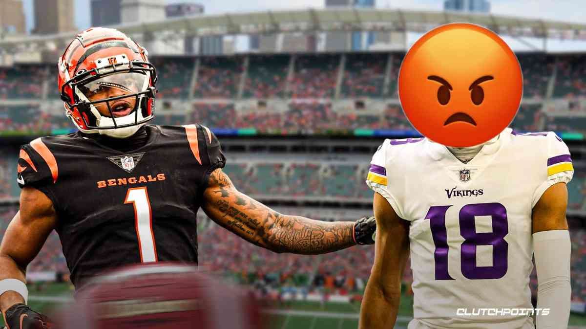 JaMarr Chase, Justin Jefferson, Bengals, Vikings