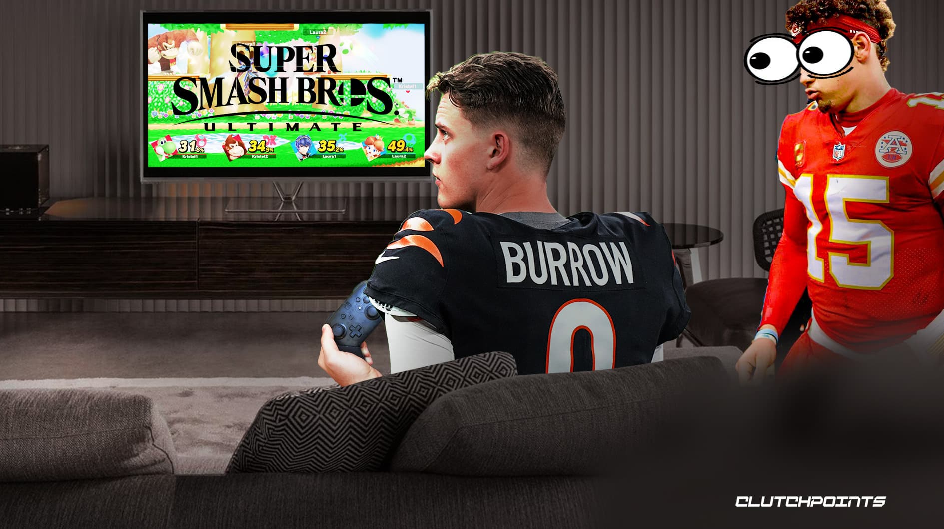 Joe Burrow's Super Smash Brothers secret to Bengals-Chiefs prep