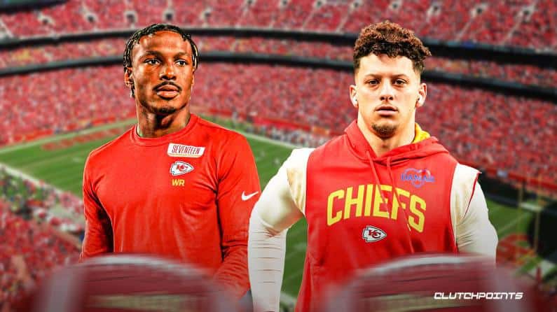 Mecole Hardman, Patrick Mahomes, Chiefs