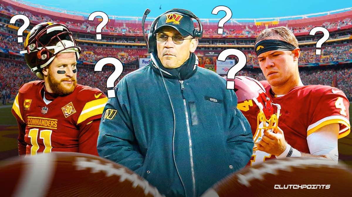 Ron Rivera, Commanders, Carson Wentz, Taylor Heinicke