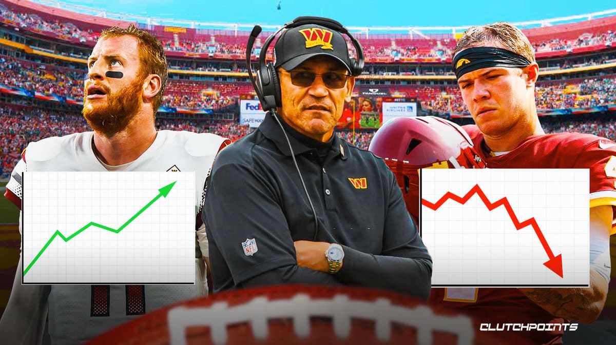 Ron Rivera, Commanders, Taylor Heinicke, Carson Wentz