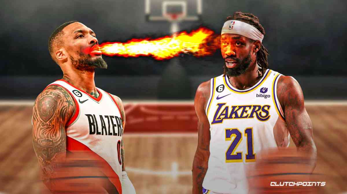 Damian Lillard, Patrick Beverley, Lakers, Blazers