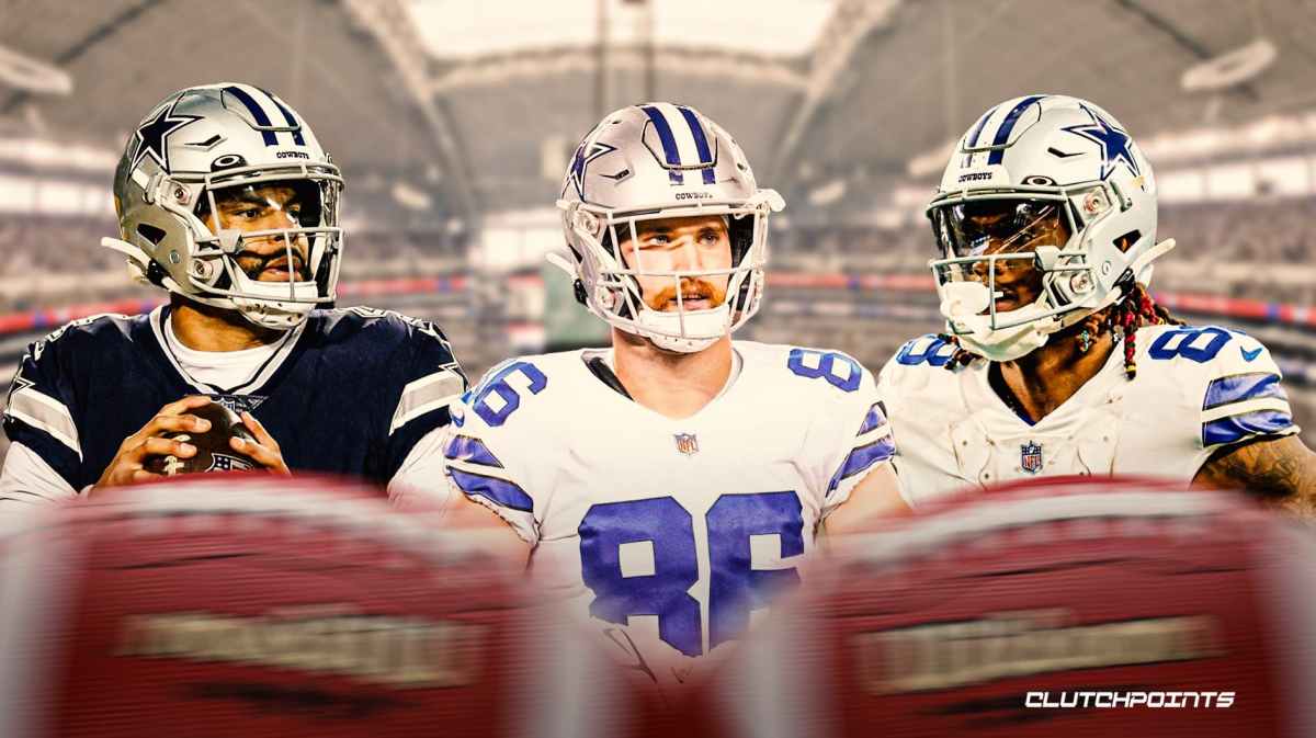 Dalton Schultz, Dak Prescott, Dallas Cowboys