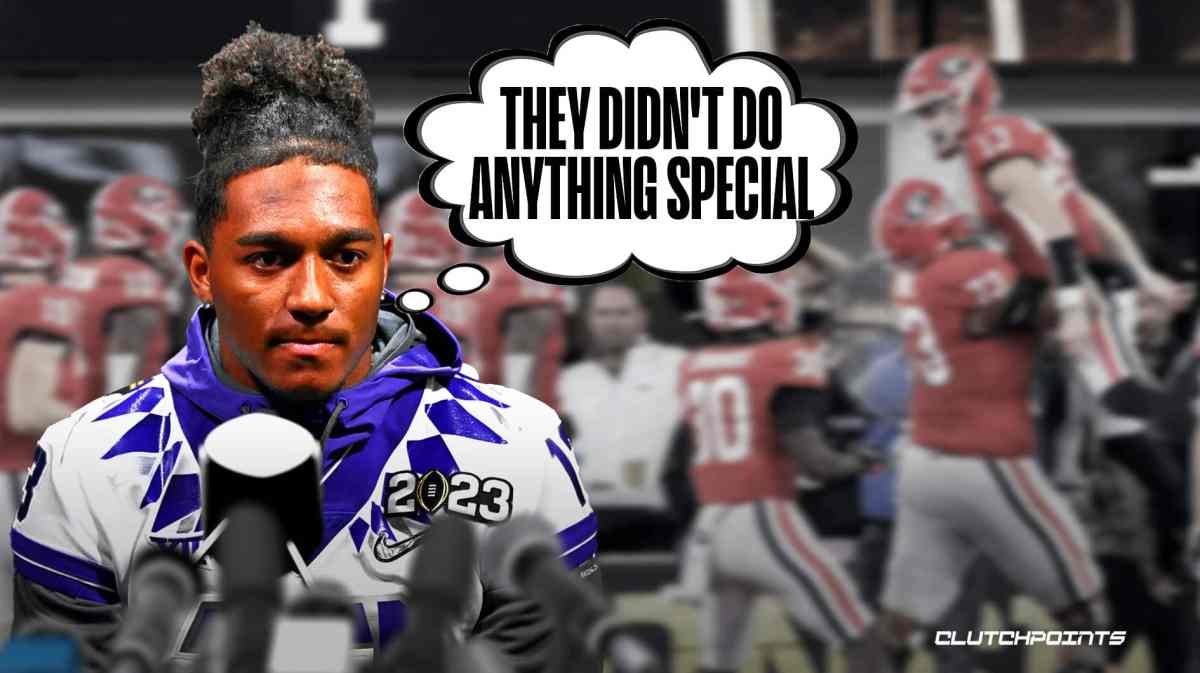 National Championship, Georgia football, TCU football, Dee Winters
