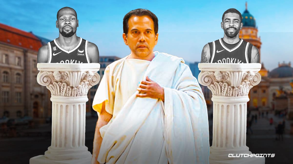 Erik Spoelstra Heat Kevin Durant Kyrie Irving Nets