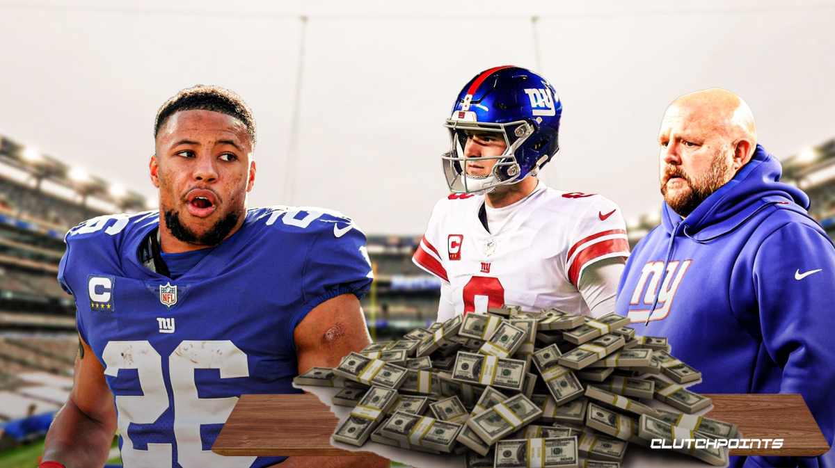 Saquon Barkley, Giants, Daniel Jones, Brian Daboll, Joe Schoen