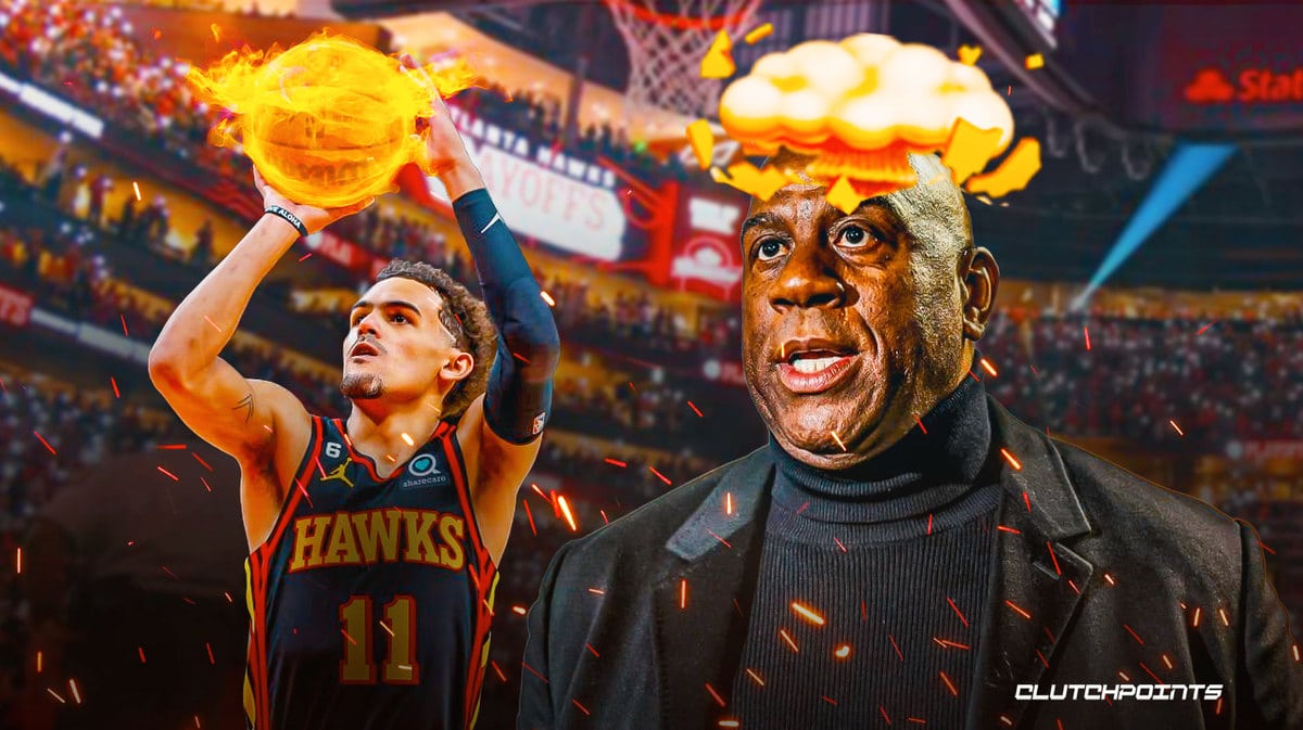 Trae Young, Magic Johnson, Atlanta Hawks, Los Angeles Clippers