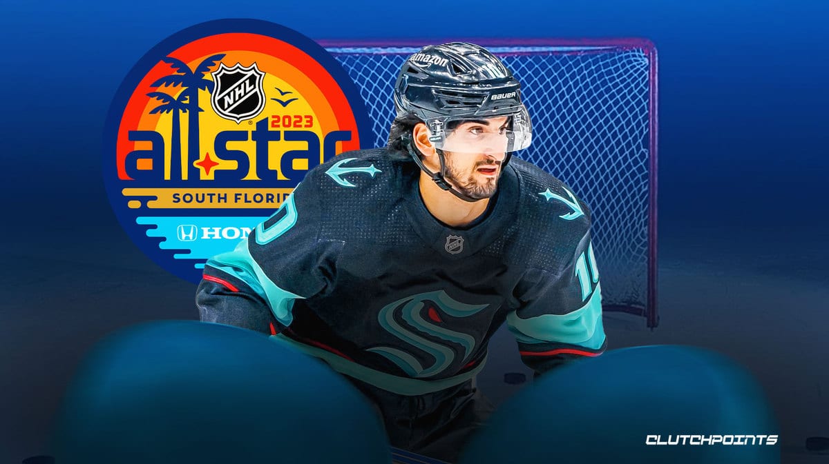 Seattle Kraken Matty Beniers Western Conference 2023 NHL All-Star