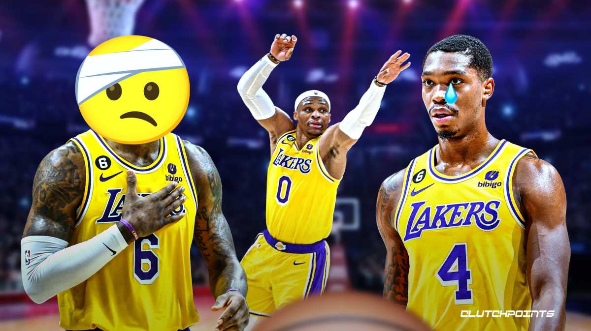 lakers lebron james lonnie walker russell westbrook