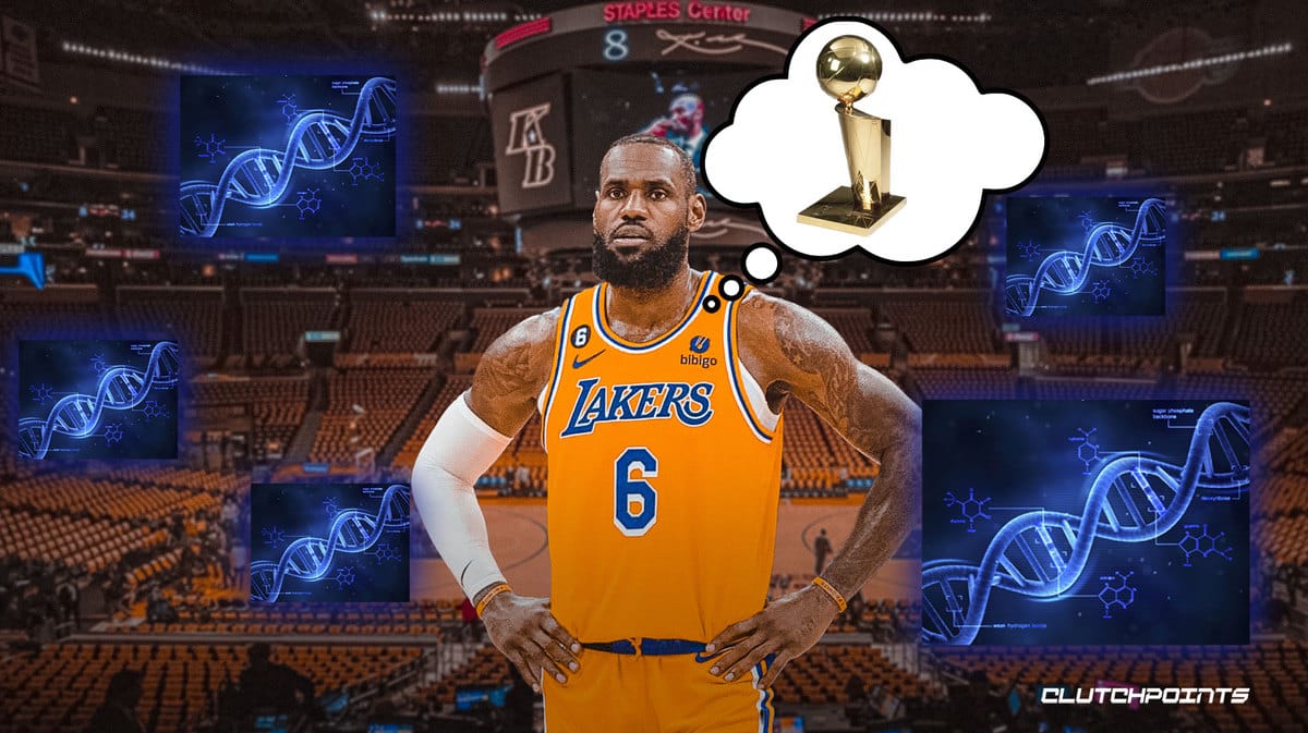 lebron james DNA lakers