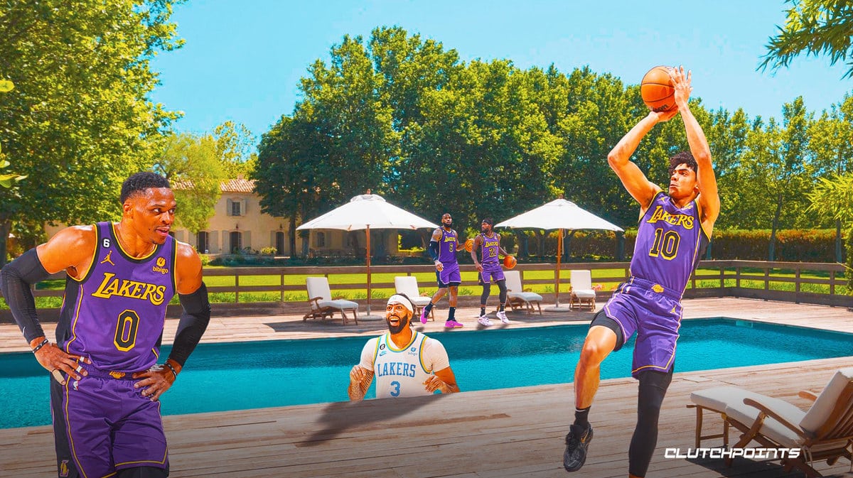 lebron james lakers max christie russell westbrook anthony davis