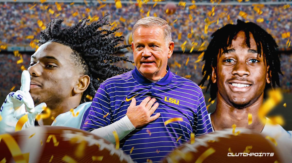 LSU, Malik Nabers, Quad Wilson, Brian Kelly