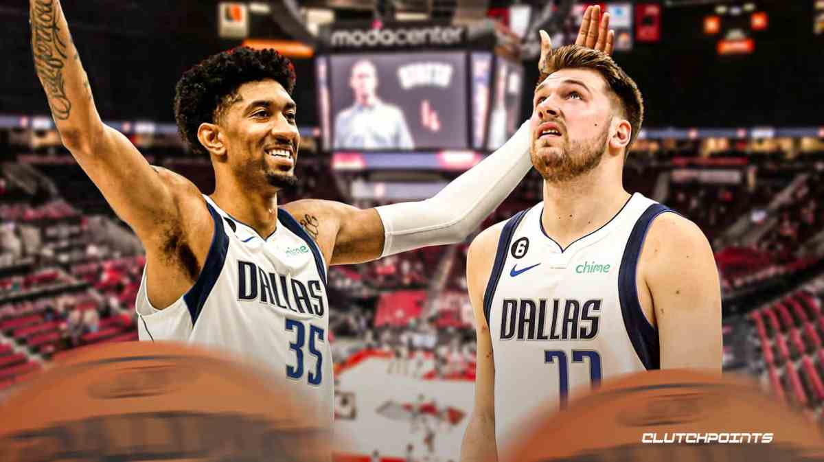 Luka Doncic, Christian Wood, Dallas Mavericks, Portland Trail Blazers