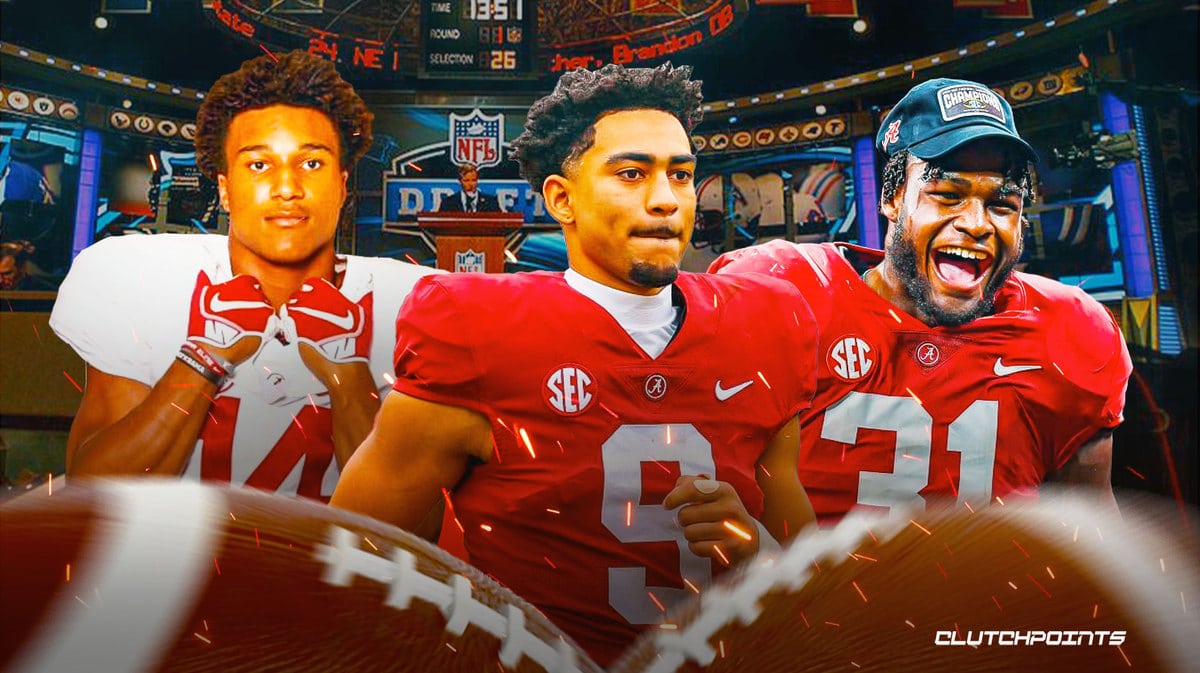 AP NFL Mock Draft: Carolina Panthers Projected to Take Alabama's Bryce  Young No. 1 - WAKA 8