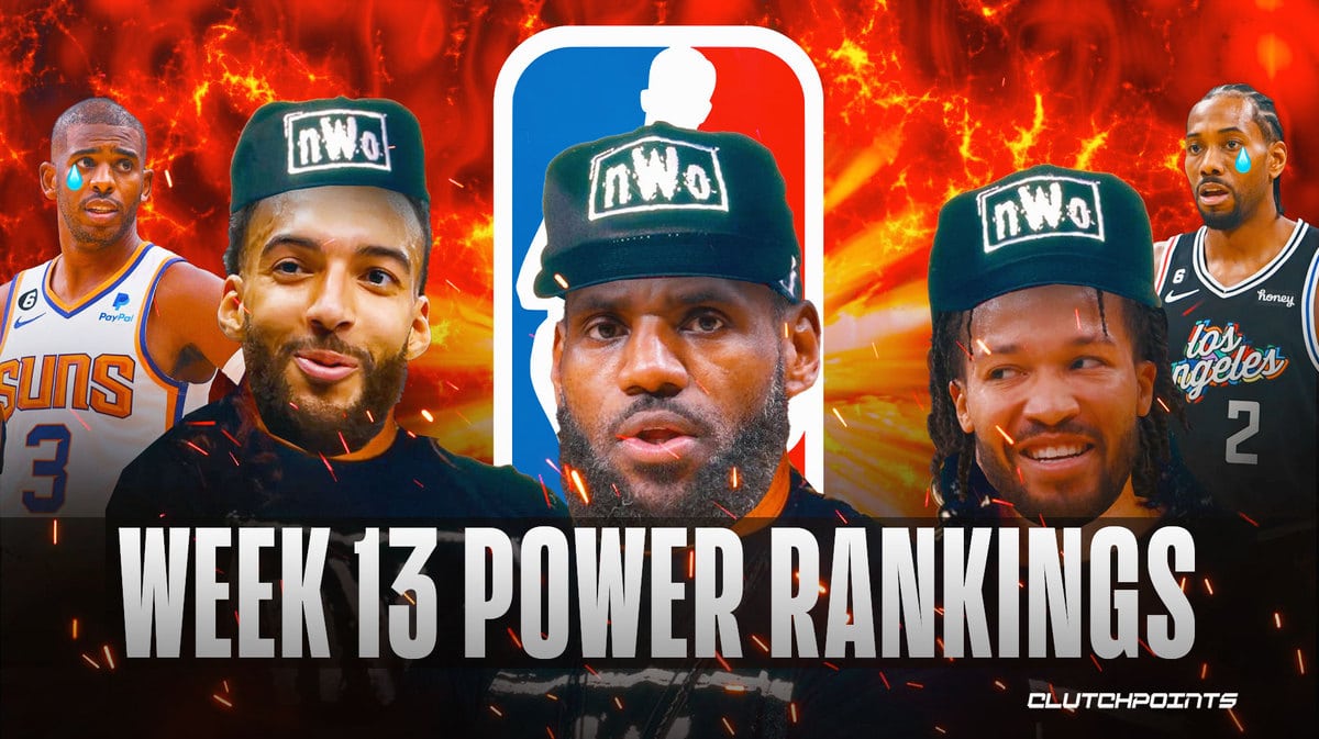 NBA Power Rankings, NBA Power Rankings Week 13, Timberwolves Power Rankings, Knicks Power Rankings, Lakers Power Rankings