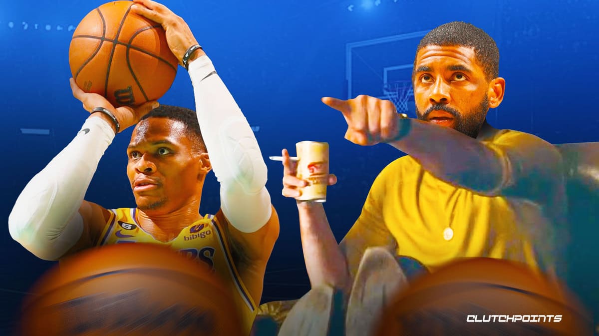 Nets' Kyrie Irving, Russell Westbrook engage in epic exchange