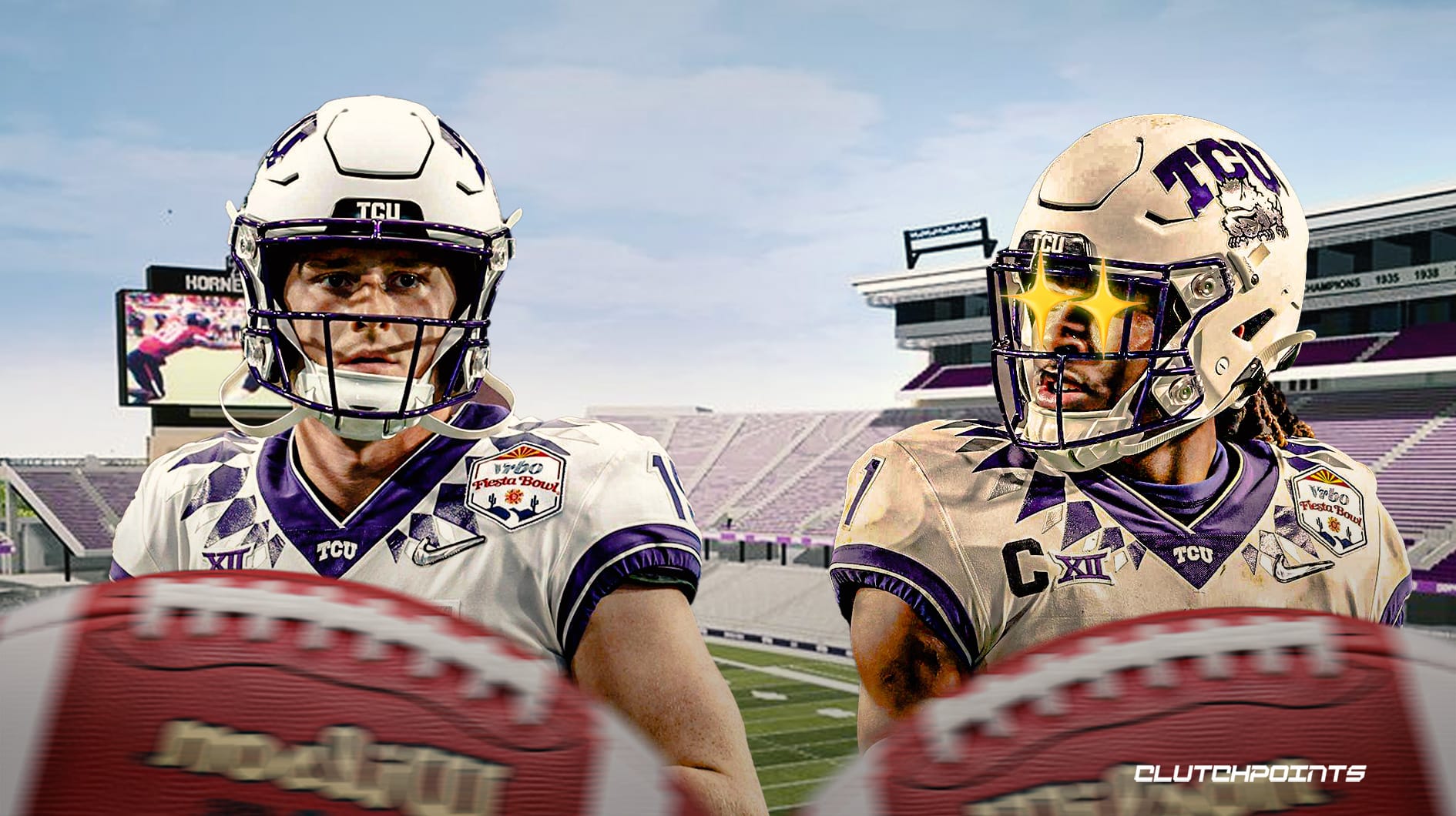 TCU football, Max Duggan, Quentin Johnston