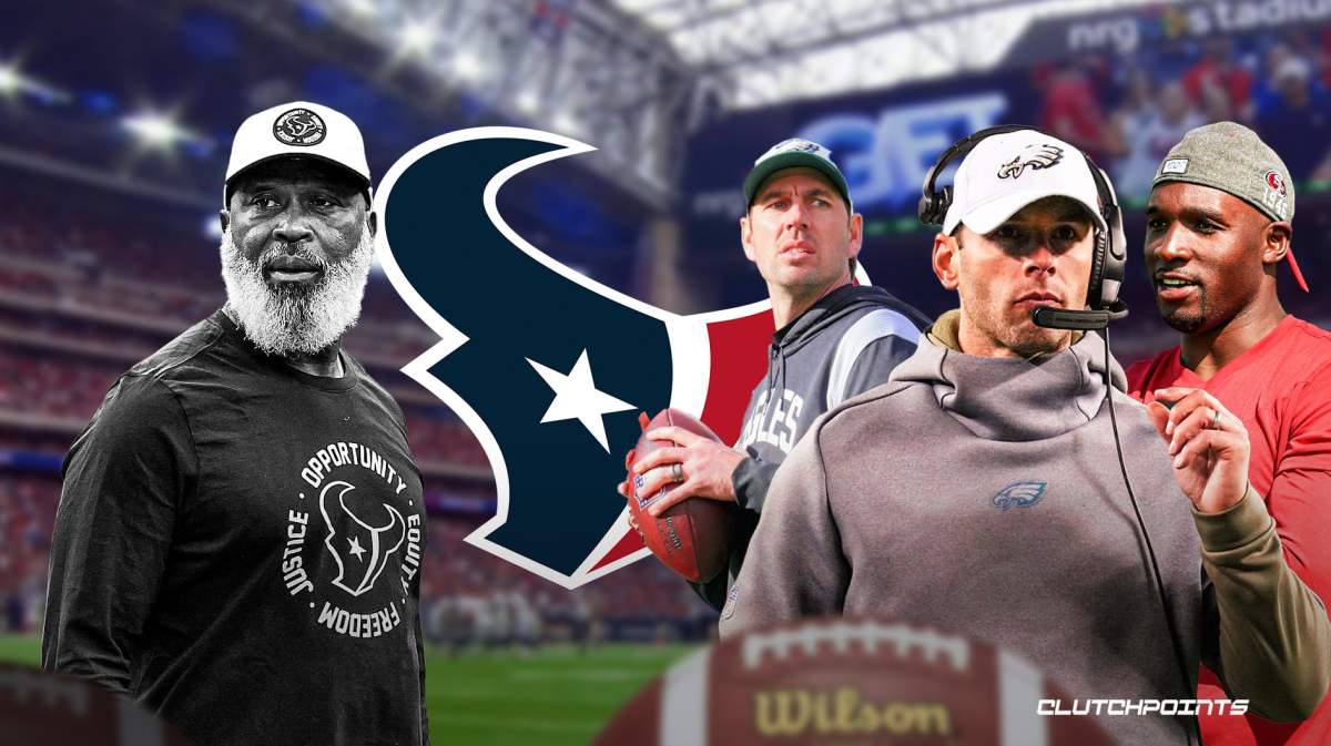 Texans, DeMeco Ryans, Jonathan Gannon, Shane Steichen, Lovie Smith