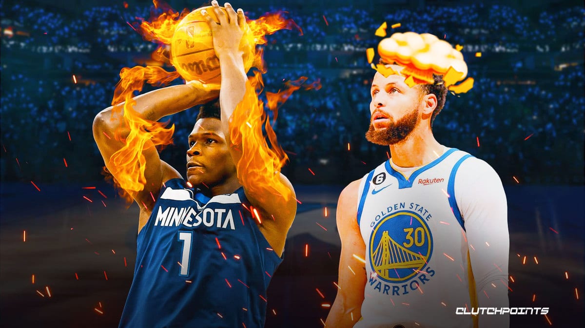 Anthony Edwards, Stephen Curry