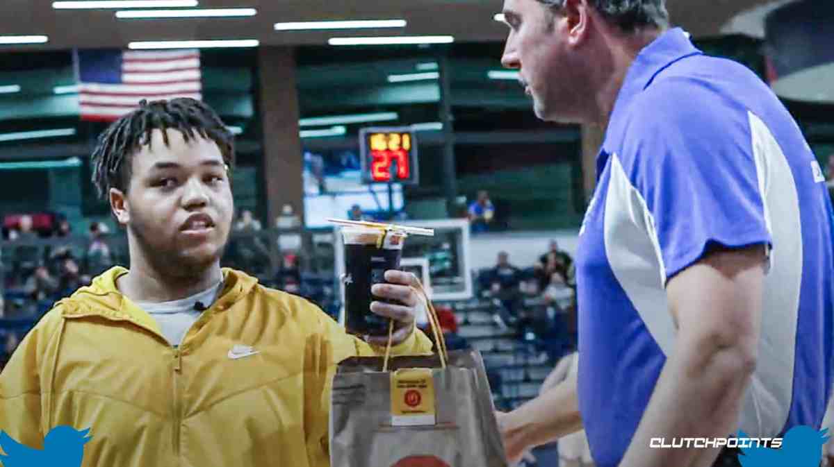viral delivery guy, Loyola, Duquesne, delivery guy college basketball