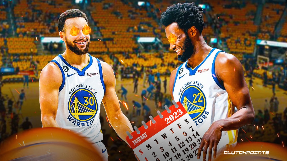 Andrew Wiggins, Stephen Curry, Warriors