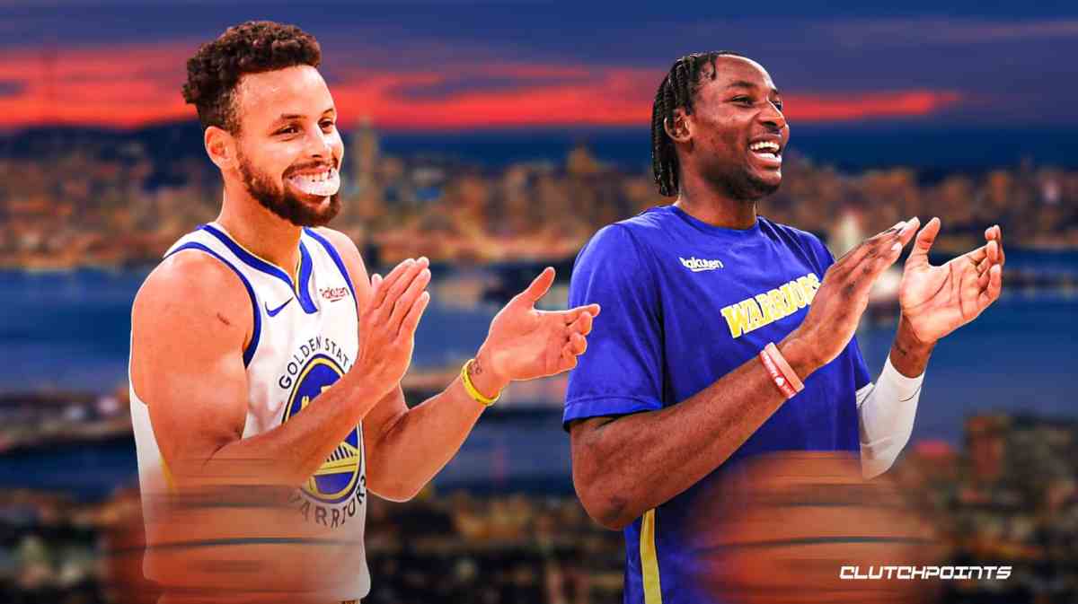 Stephen Curry, Jonathan Kuminga, Warriors