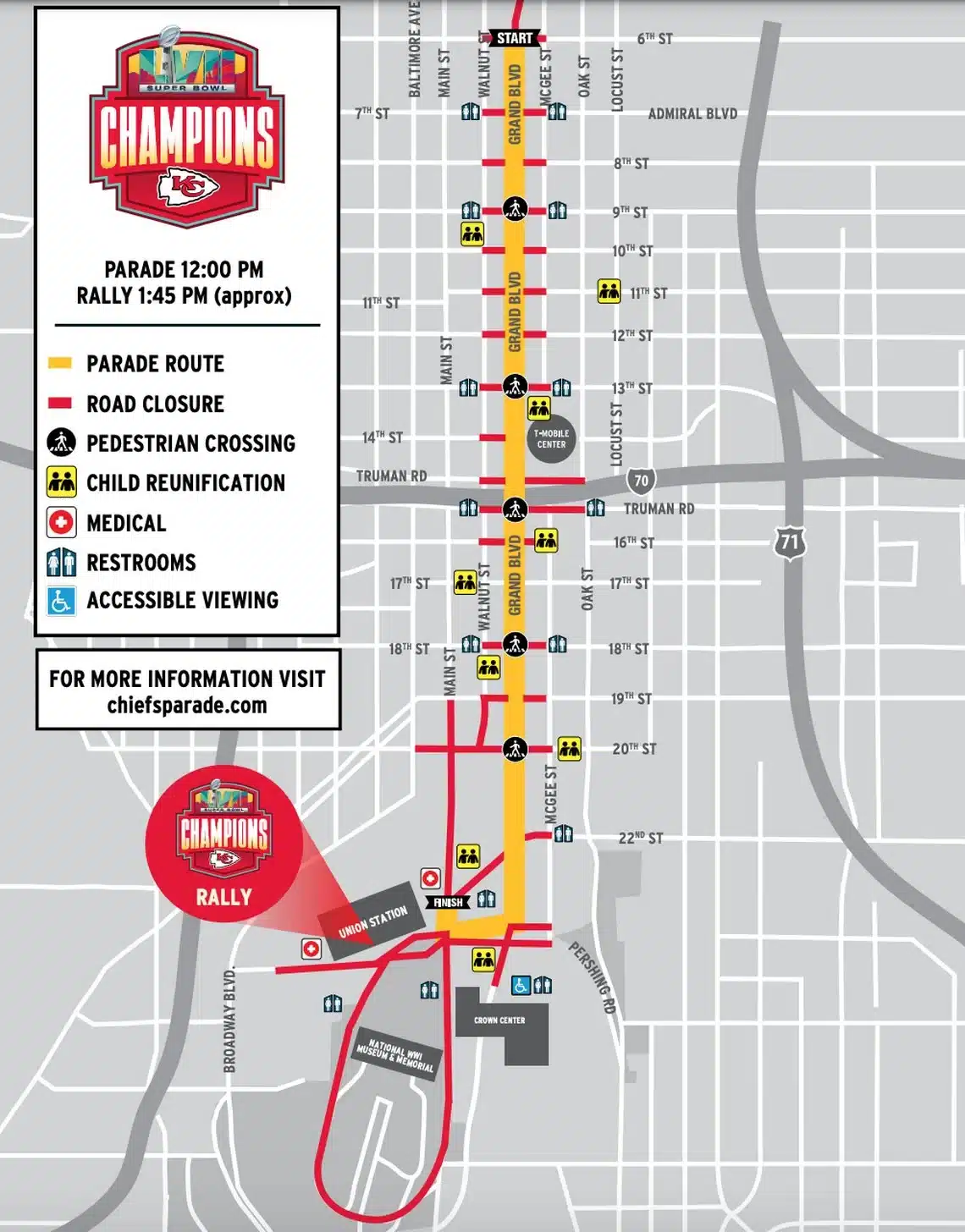 Chiefs Super Bowl Parade 2023 Date Time Route How To Watch