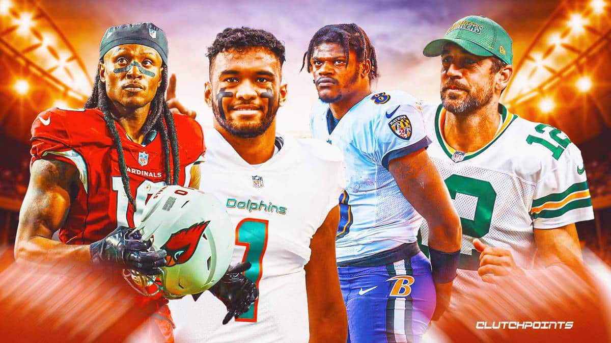 DeAndre Hopkins, Tua Tagovailoa, Lamar Jackson, Aaron Rodgers, 2023 NFL offseason