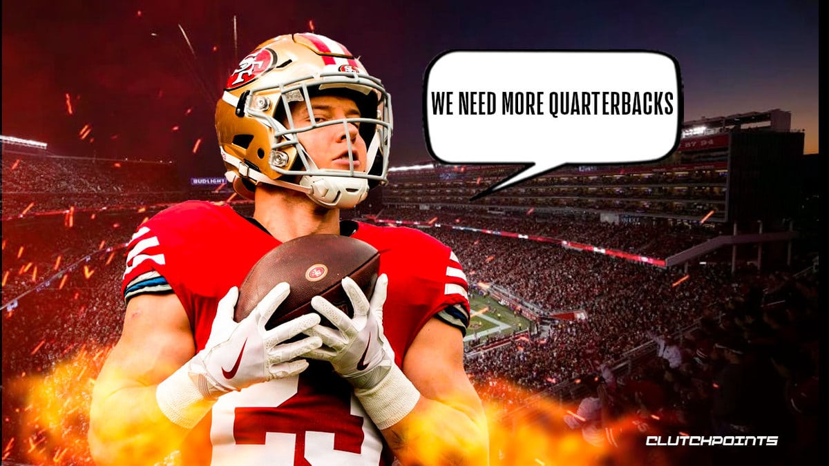 Christian McCaffrey TD video: 49ers RB bulldozes over Eagles defenders to  tie NFC Championship Game - DraftKings Network