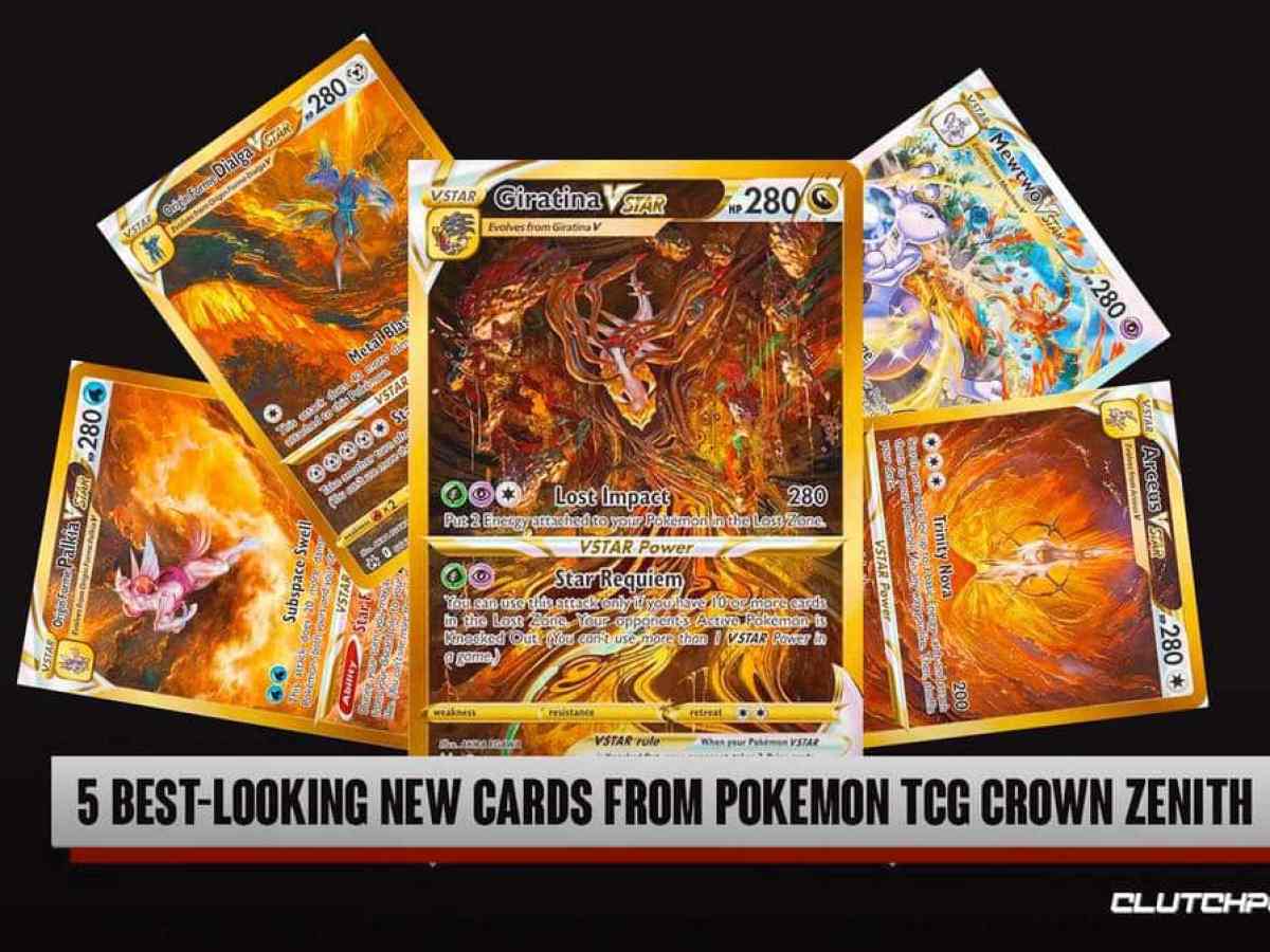 5 Best-Looking New Cards from Pokemon TCG Crown Zenith
