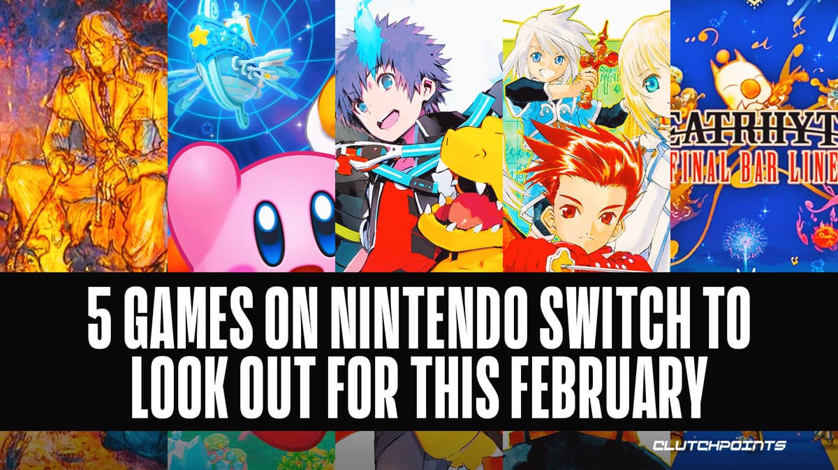 Nintendo Switch Games for Release this February 2023