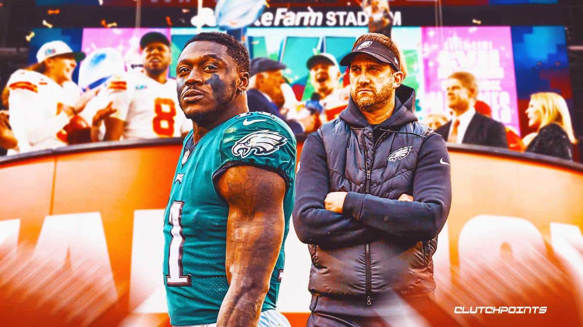 AJ Brown, Eagles, Chiefs, Super Bowl