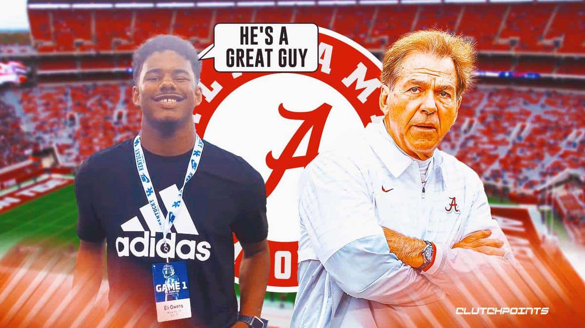 Eli Owens Speaks Out On Meeting 'scary' Nick Saban At Alabama