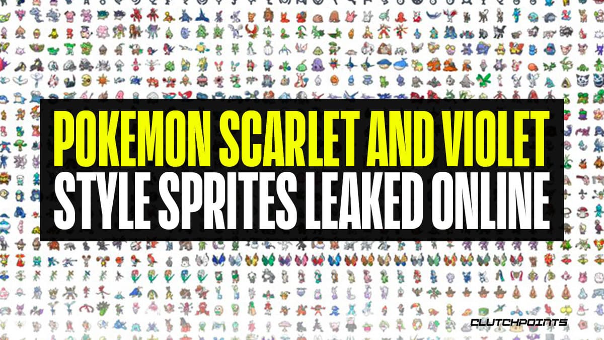 Pokemon Scarlet/Violet Style Sprite Icons For Every Pokemon Leaked Online –  NintendoSoup