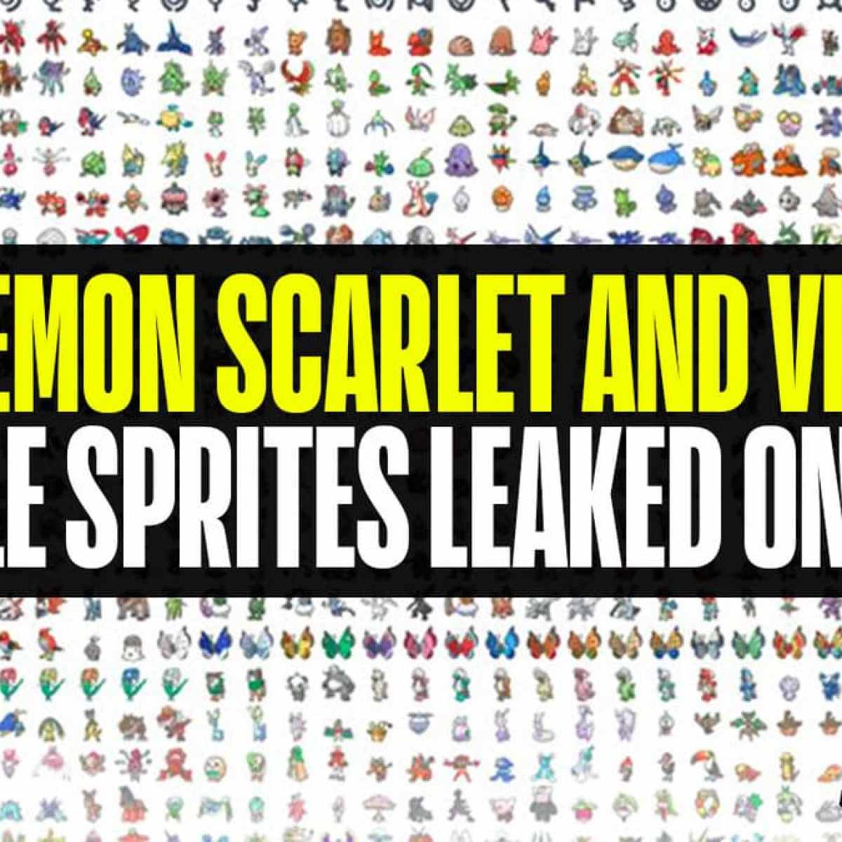 Todos Os 719 Sprites De Pokemon