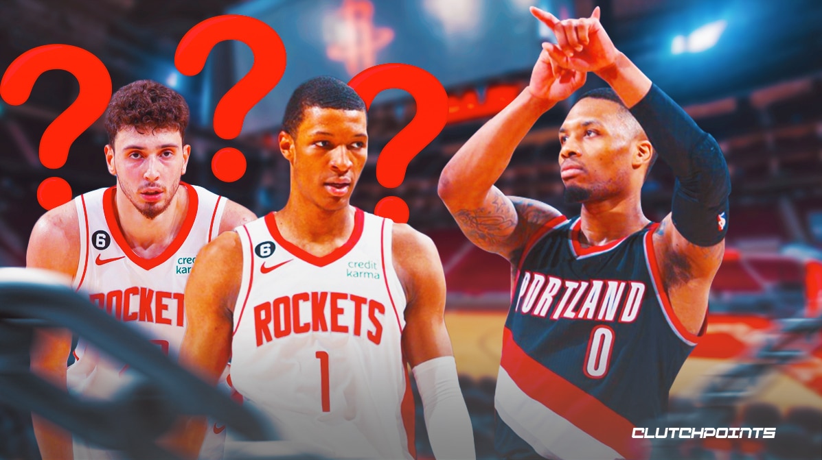 Alperen Sengun, Jabari Smith Jr., Rockets, Damian Lillard