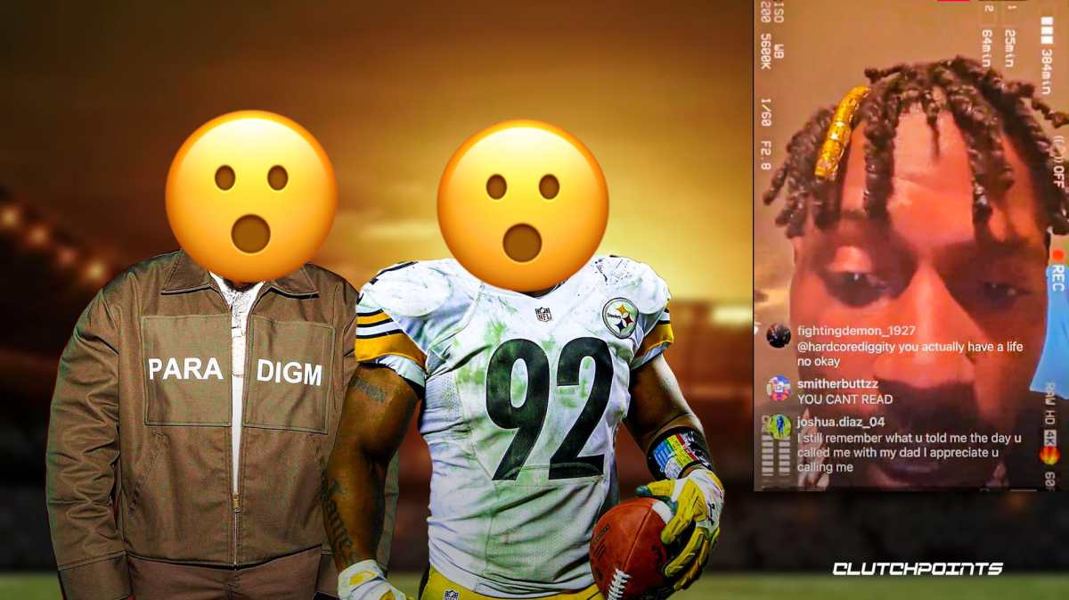 Antonio Brown, Steelers, James Harrison, James Harrison helmet, Antonio Brown James Harrison