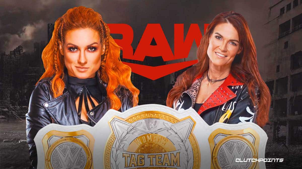 Wwes Becky Lynch Lita Make History In Tag Team Title Win 8969