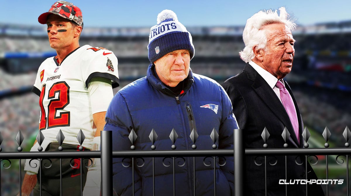 Tom Brady, Bill Belichick, Robert Kraft, New England Patriots, Tampa Bay Buccaneers