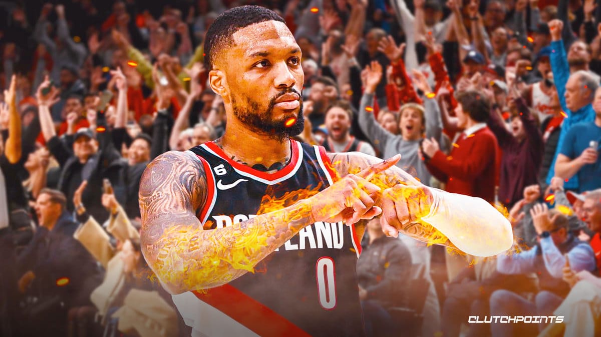 blazers, damian lillard