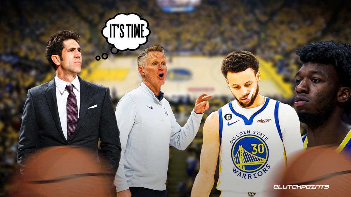Bob Myers, Steve Kerr, James Wiseman, Stephen Curry, Warriors, nba trade deadline