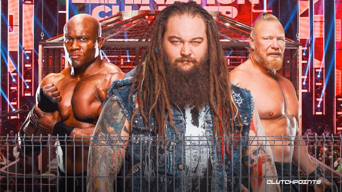 Bray Wyatt, Bobby Lashley, Brock Lesnar, Elimination Chamber, WWE,