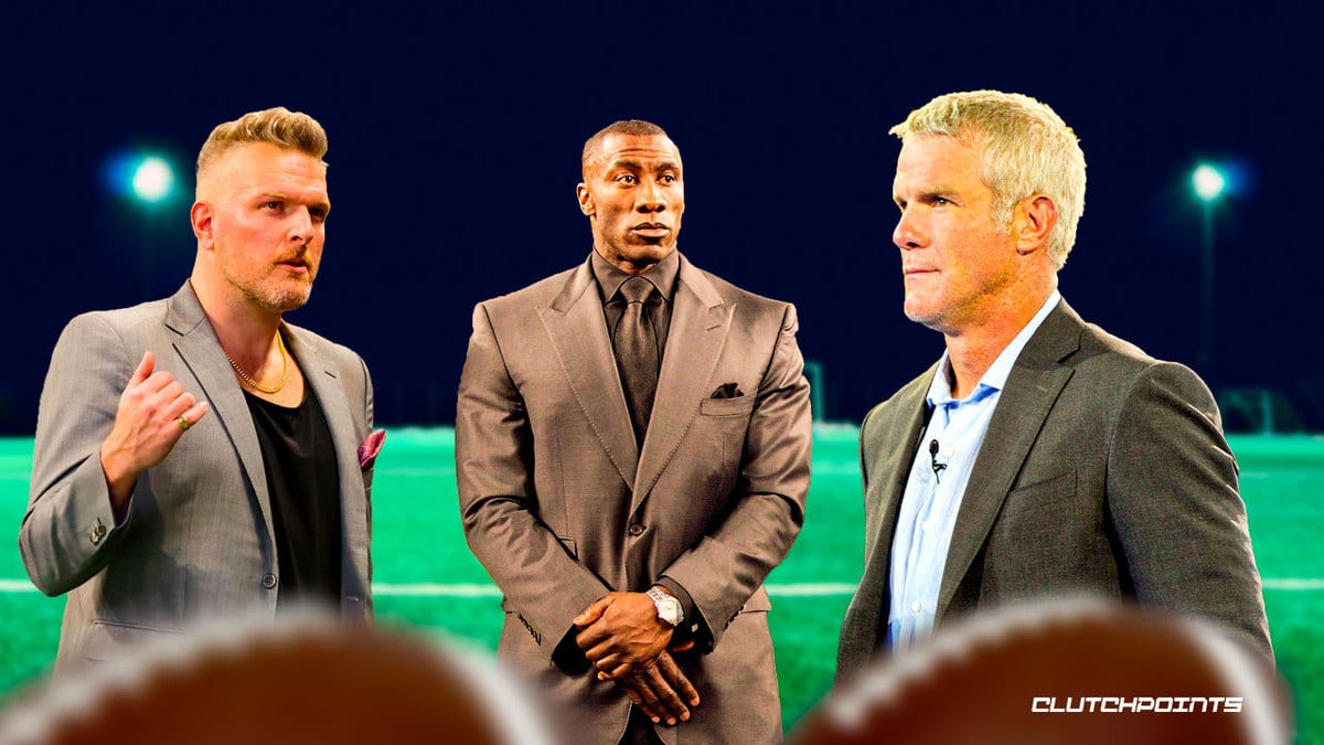 Brett Favre, Shannon Sharpe, Pat McAfee